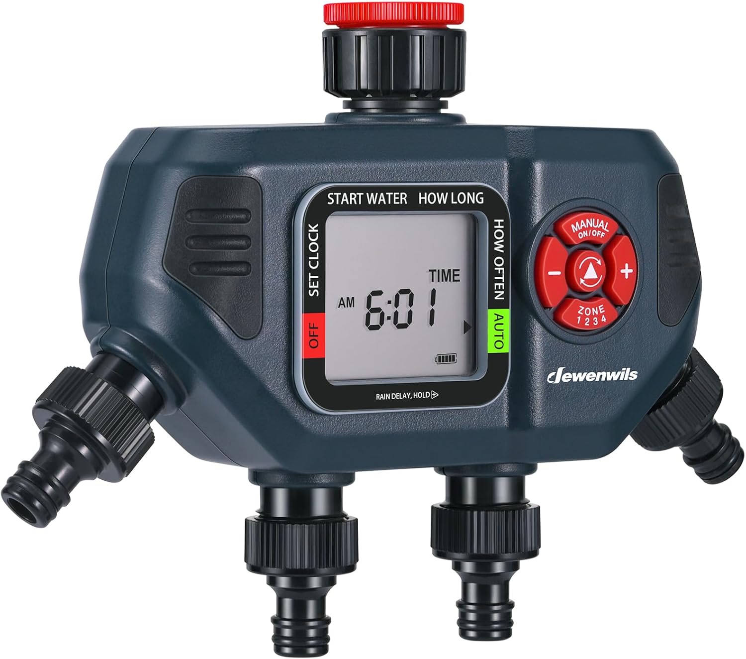 Centralina Irrigazione 4 Vie con Timer Automatico