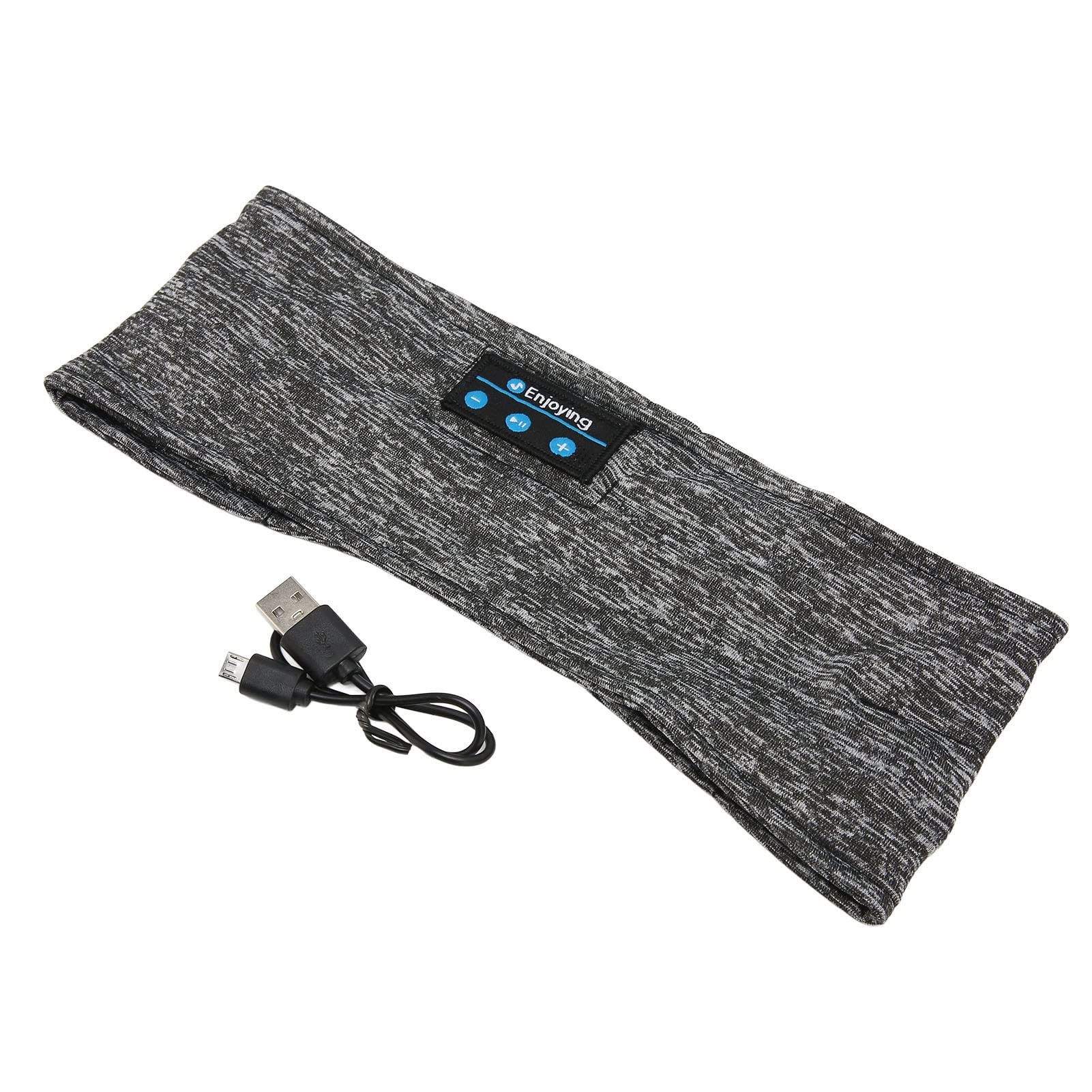 Cuffie per Dormire Senza Fili Fascia Sportiva Bluetooth Stereo Ultra Sottile per Allenamento Durante il Sonno