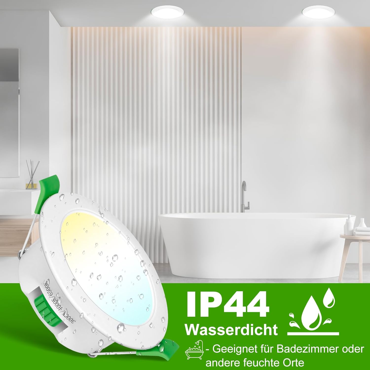 Faretti Led da Incasso per Cartongesso 7W IP44 - immagine 7