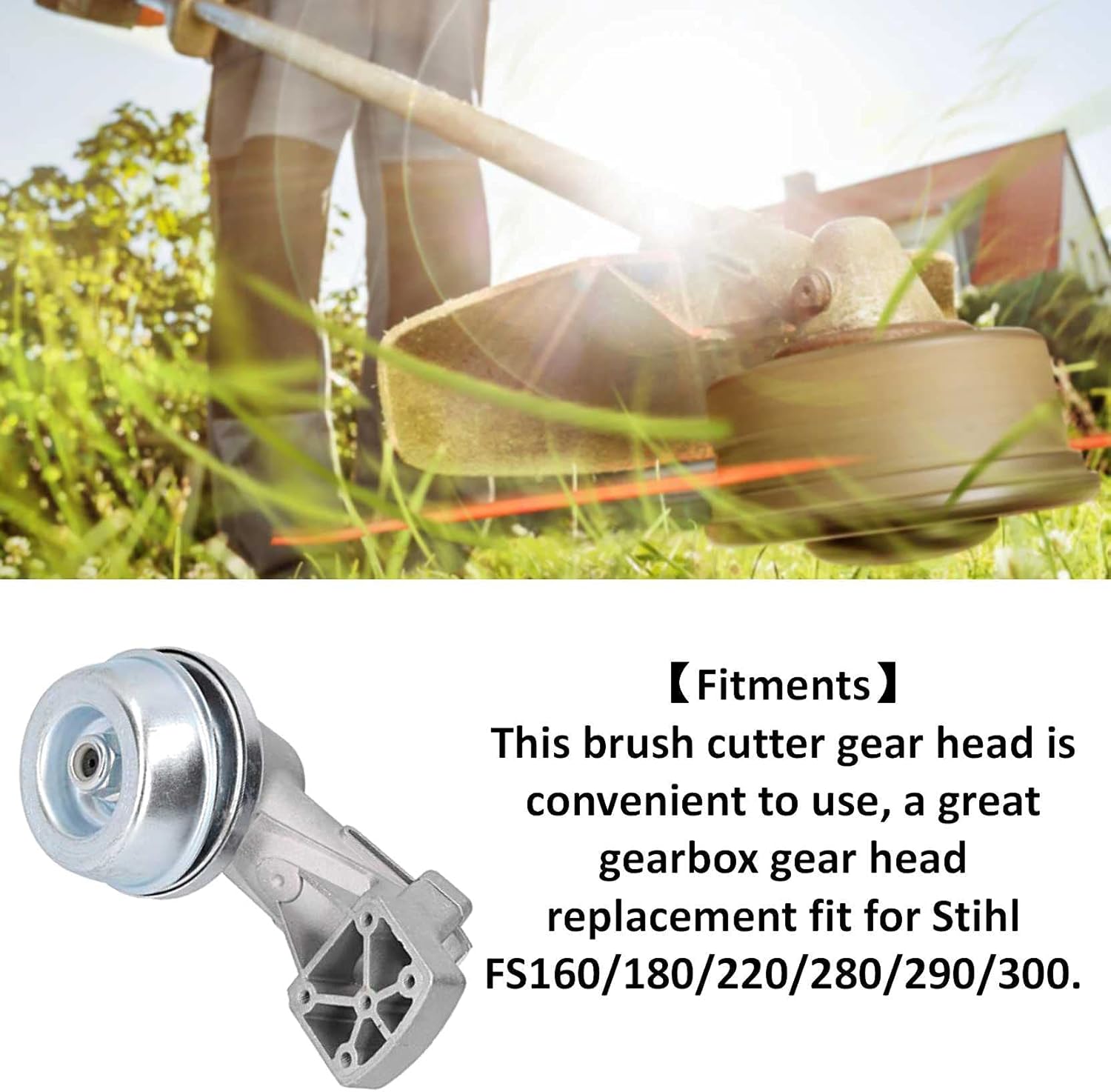 FS160 Alloggiamento Testa Scatola Ingranaggi Decespugliatore - immagine 2