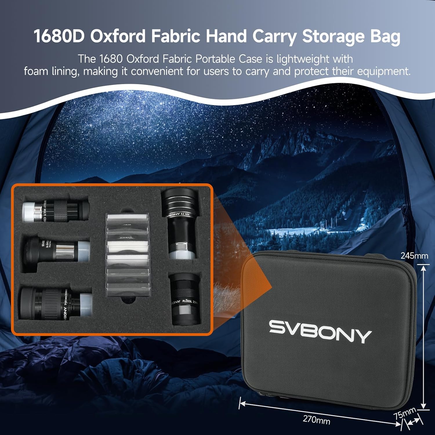 Svbony Kit Accessori Telescopio SV233 per Adulti - immagine 8