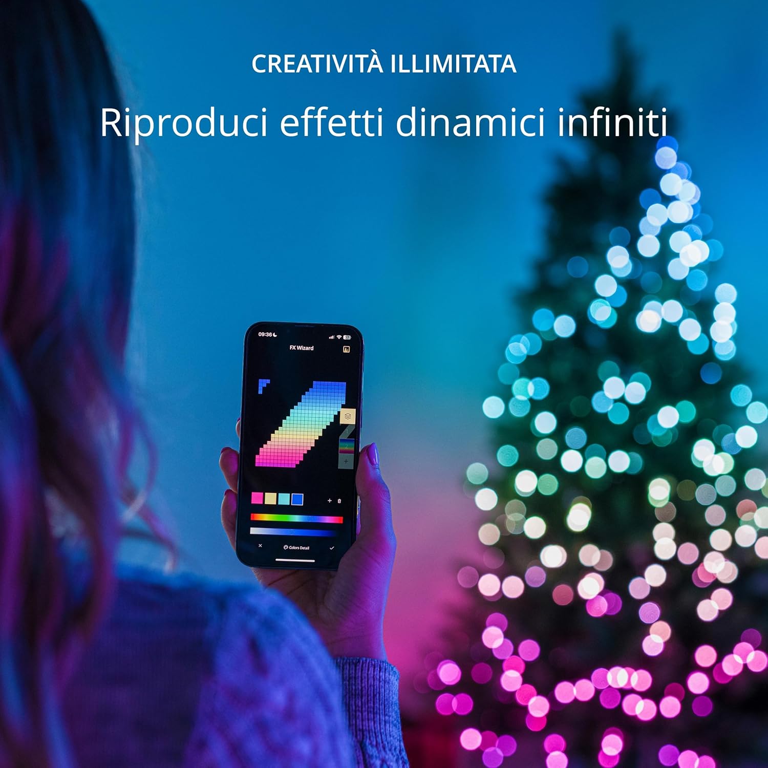 Twinkly Strings 100 LED RGB - Luci Smart 8m - immagine 4