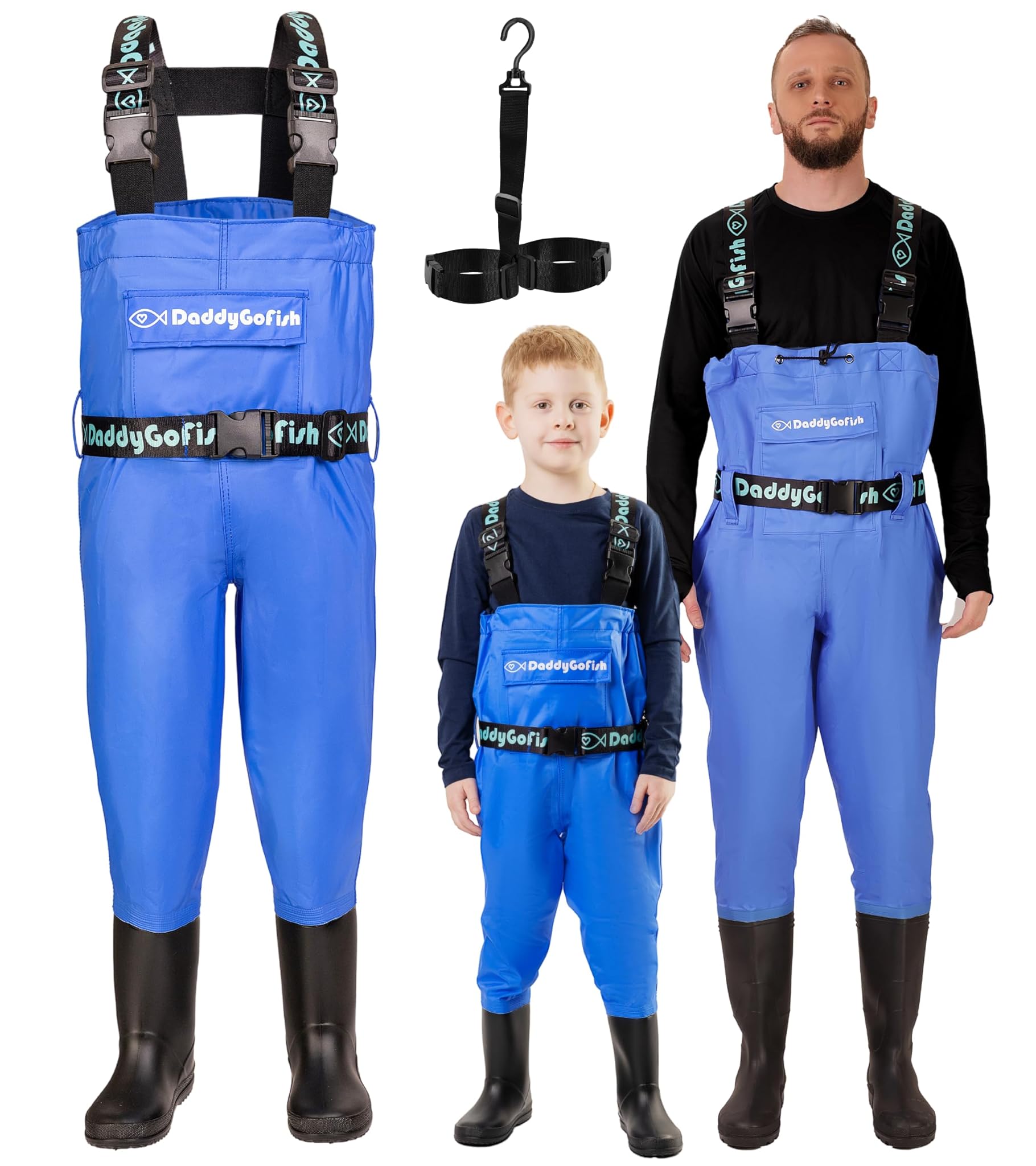 DaddyGoFish Waders per Bambini e Adulti