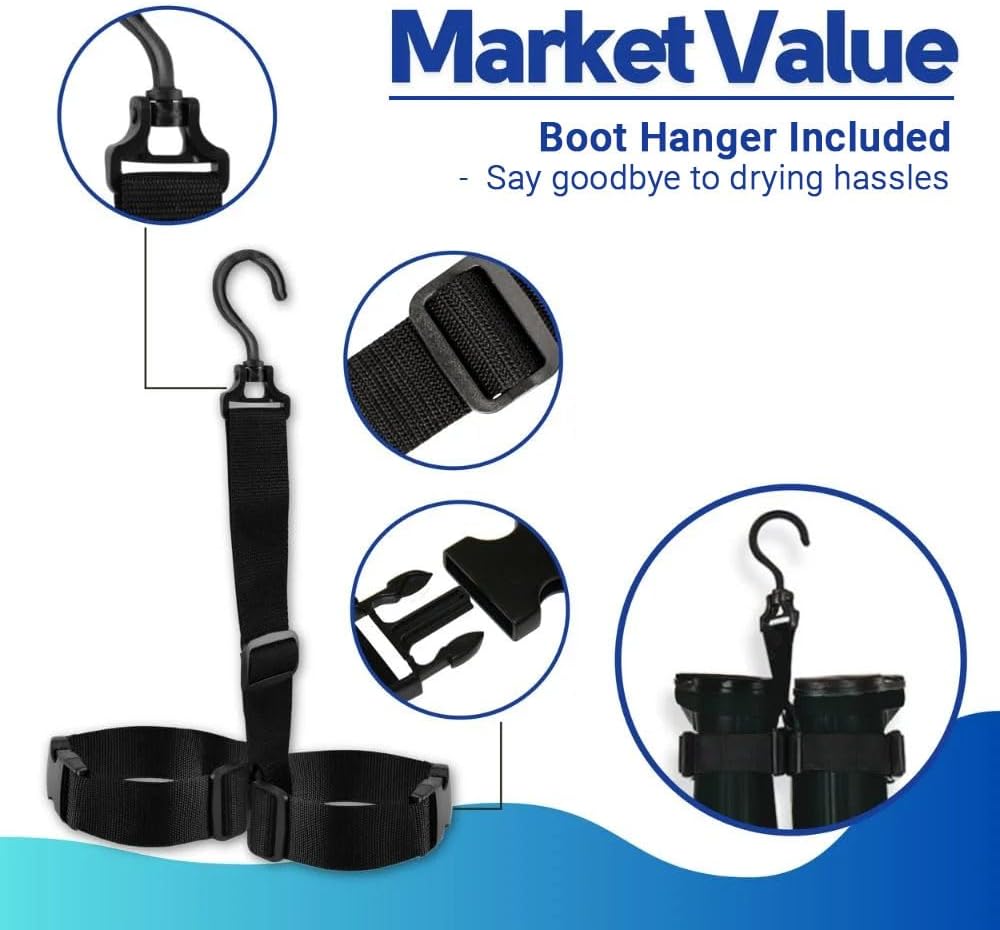 DaddyGoFish Waders per Bambini e Adulti - immagine 4