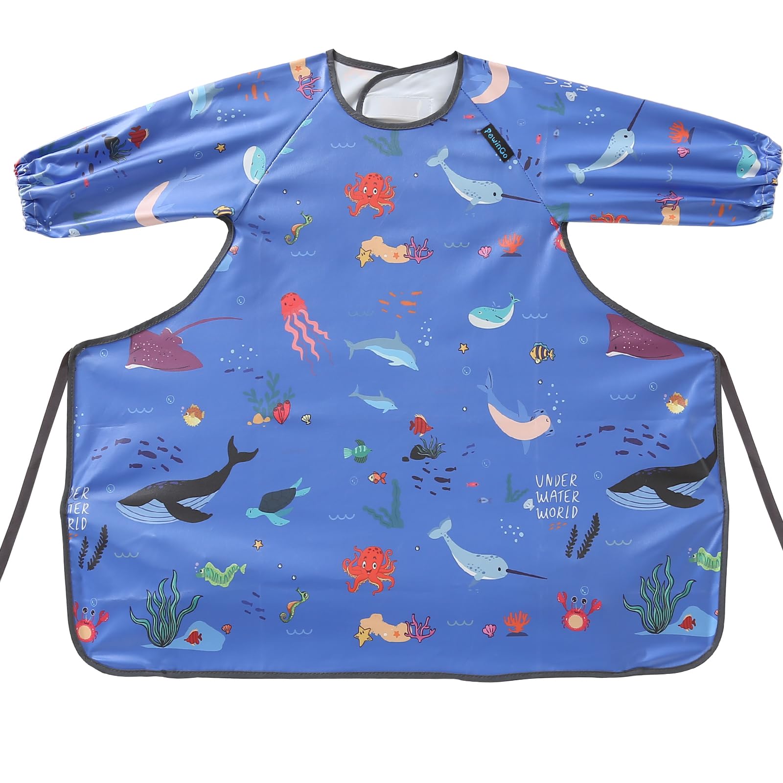 PewinGo Bavaglino Avvolgente con Maniche Impermeabili