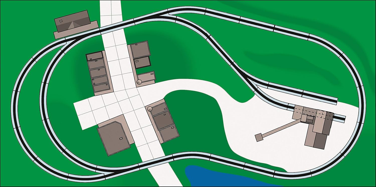 Bachmann Trains Snap-Fit E-Z Track Steel Alloy Pack - immagine 5