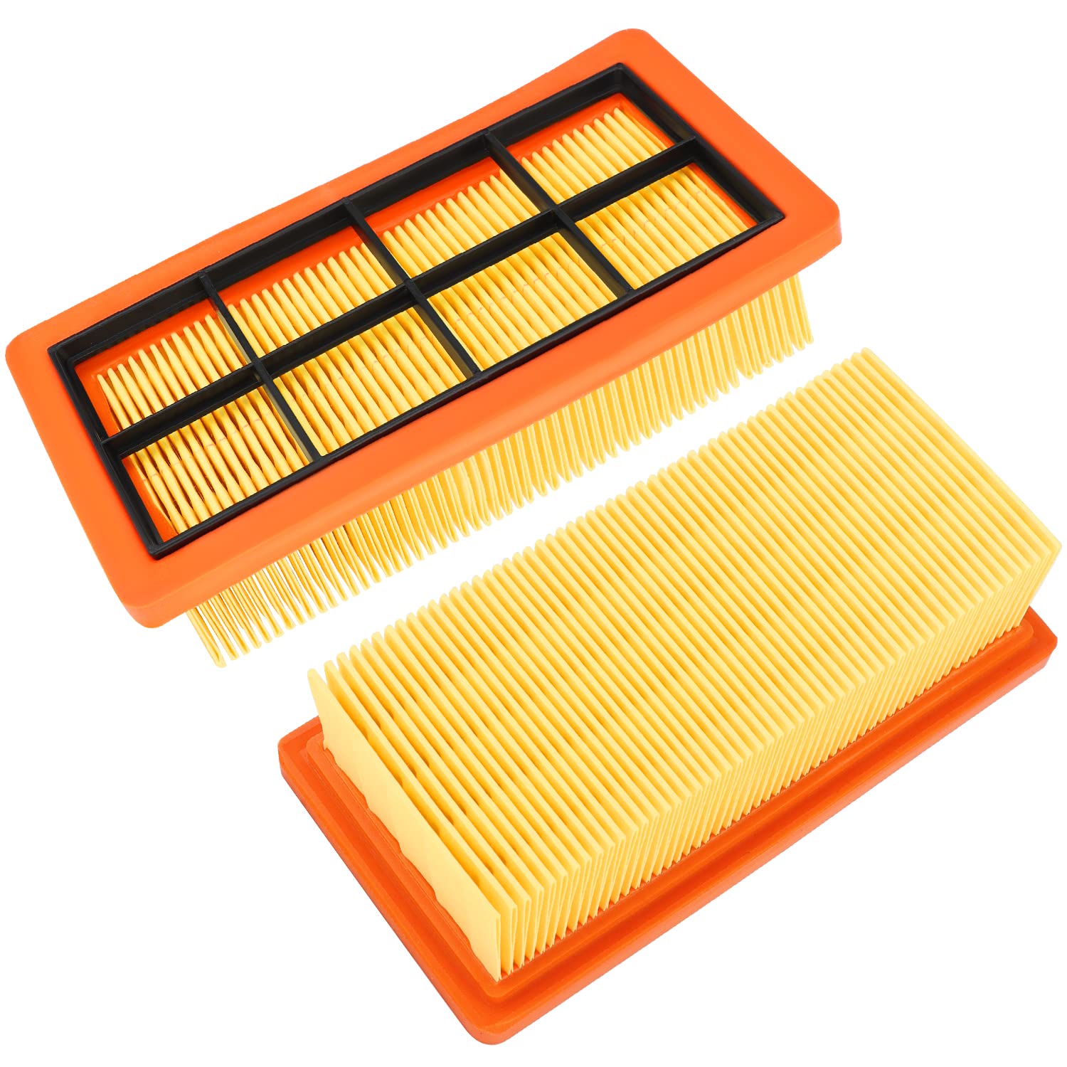 Rebirthcare 2 Filtri Ricambio per Karcher Aspirapolvere