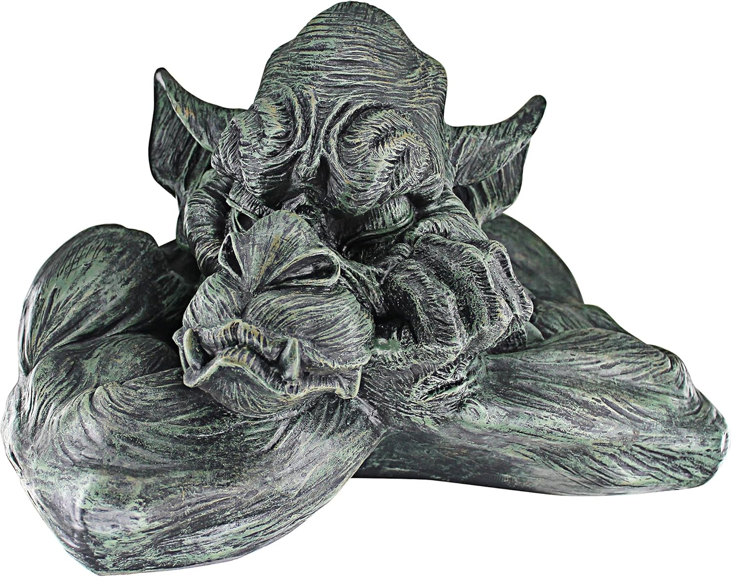 Design Toscano Scultura Goliath Il Gargoyle, Pietra Grigia - immagine 1