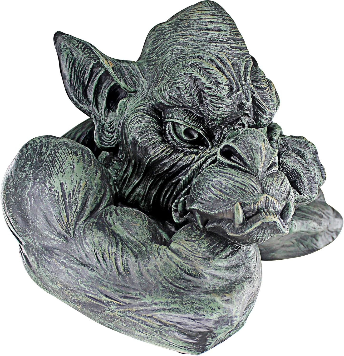 Design Toscano Scultura Goliath Il Gargoyle, Pietra Grigia - immagine 5