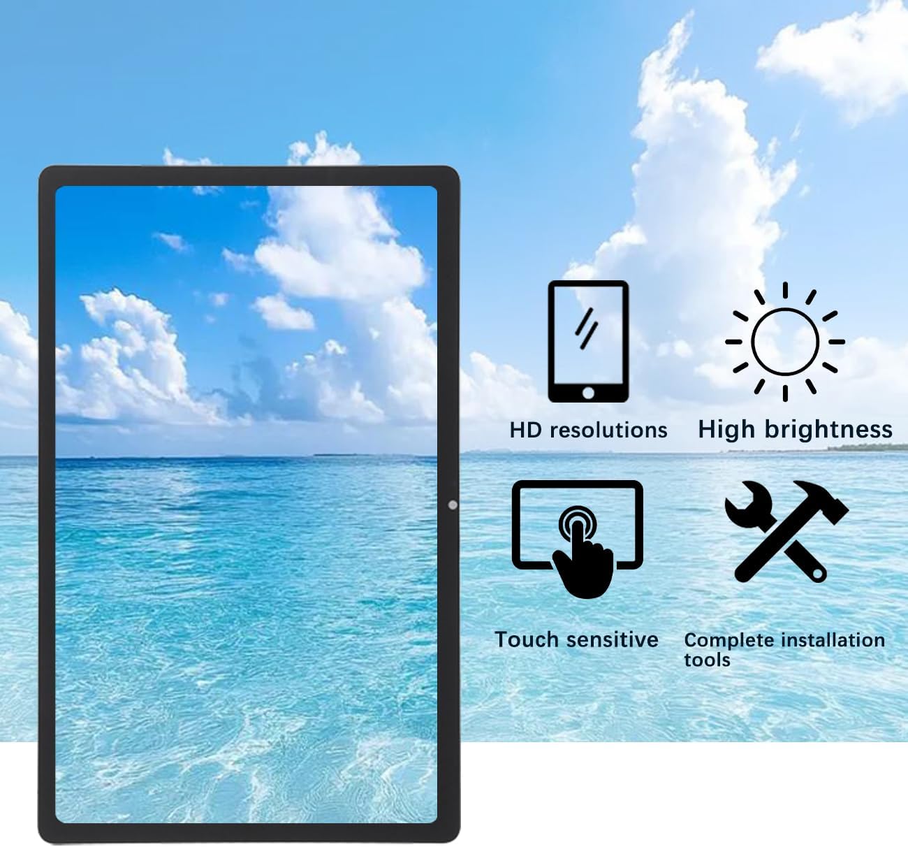 Schermo Display per Lenovo Tab M10 Plus (3rd Gen) - immagine 4