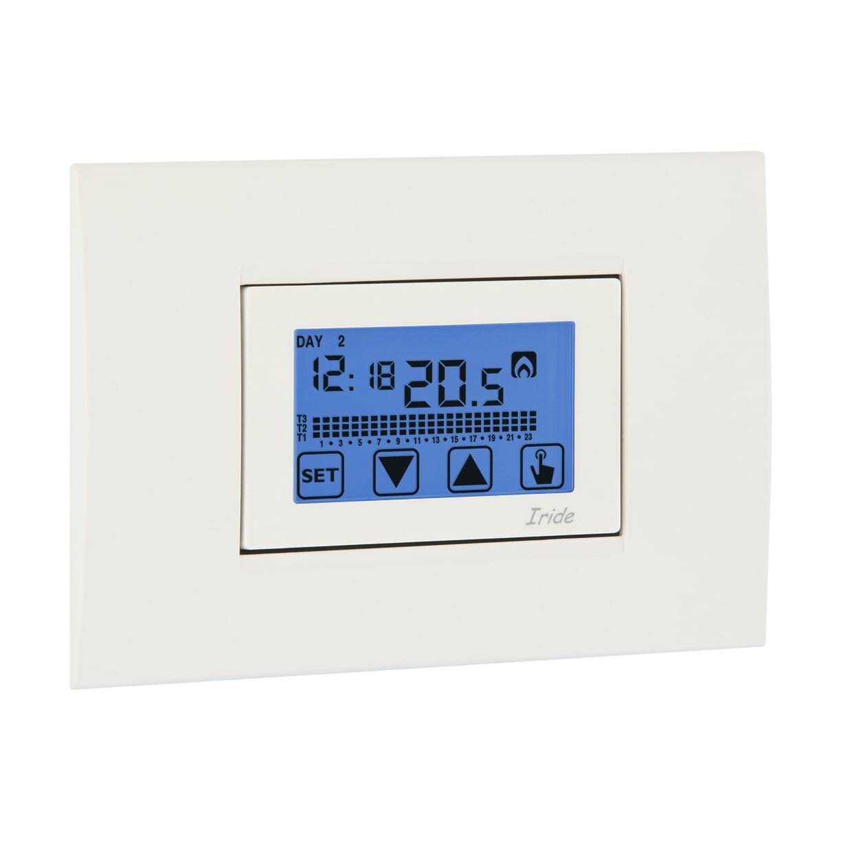 Vemer VE456000 IRIDE - Cronotermostato Touch Screen Incasso
