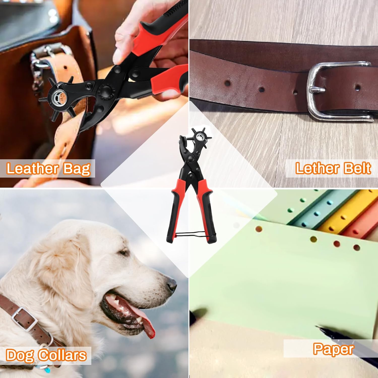 Pinza Fustellatrice per Buchi Cinture 2-4.5 mm - immagine 6