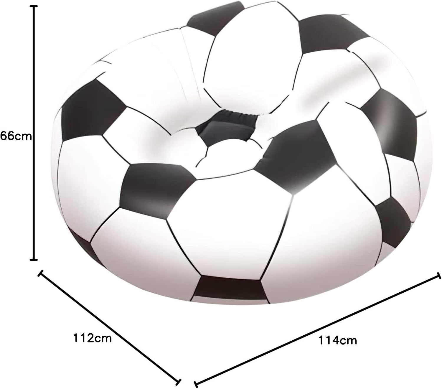 Bestway Poltrona Gonfiabile Pallone da Calcio - immagine 3