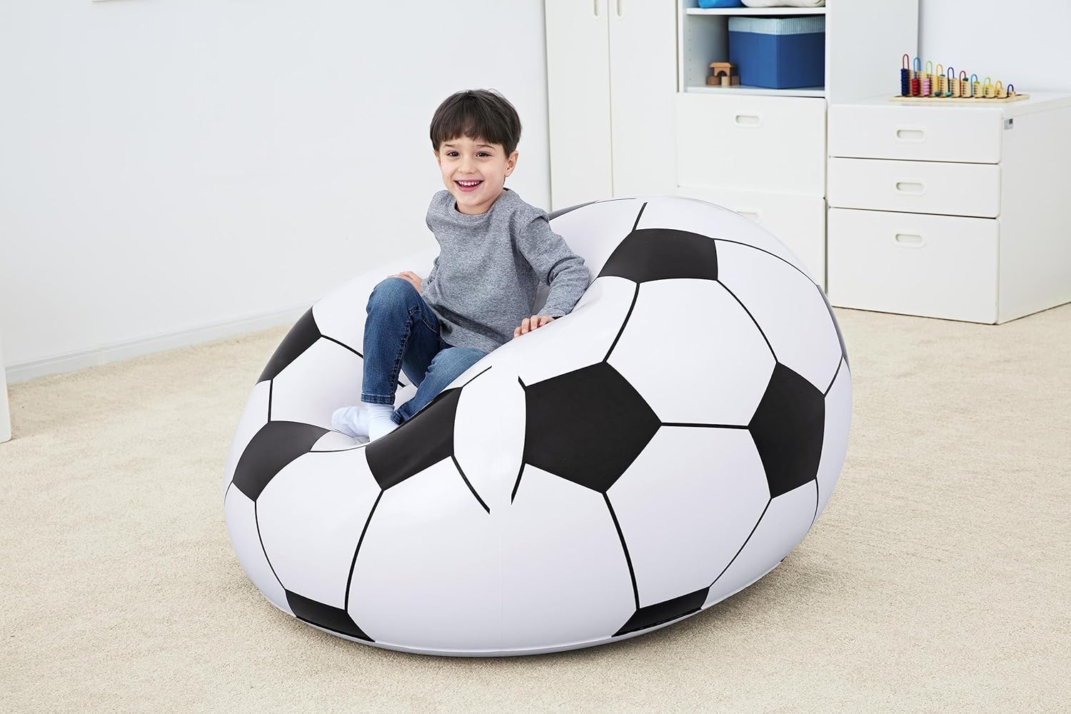 Bestway Poltrona Gonfiabile Pallone da Calcio - immagine 5