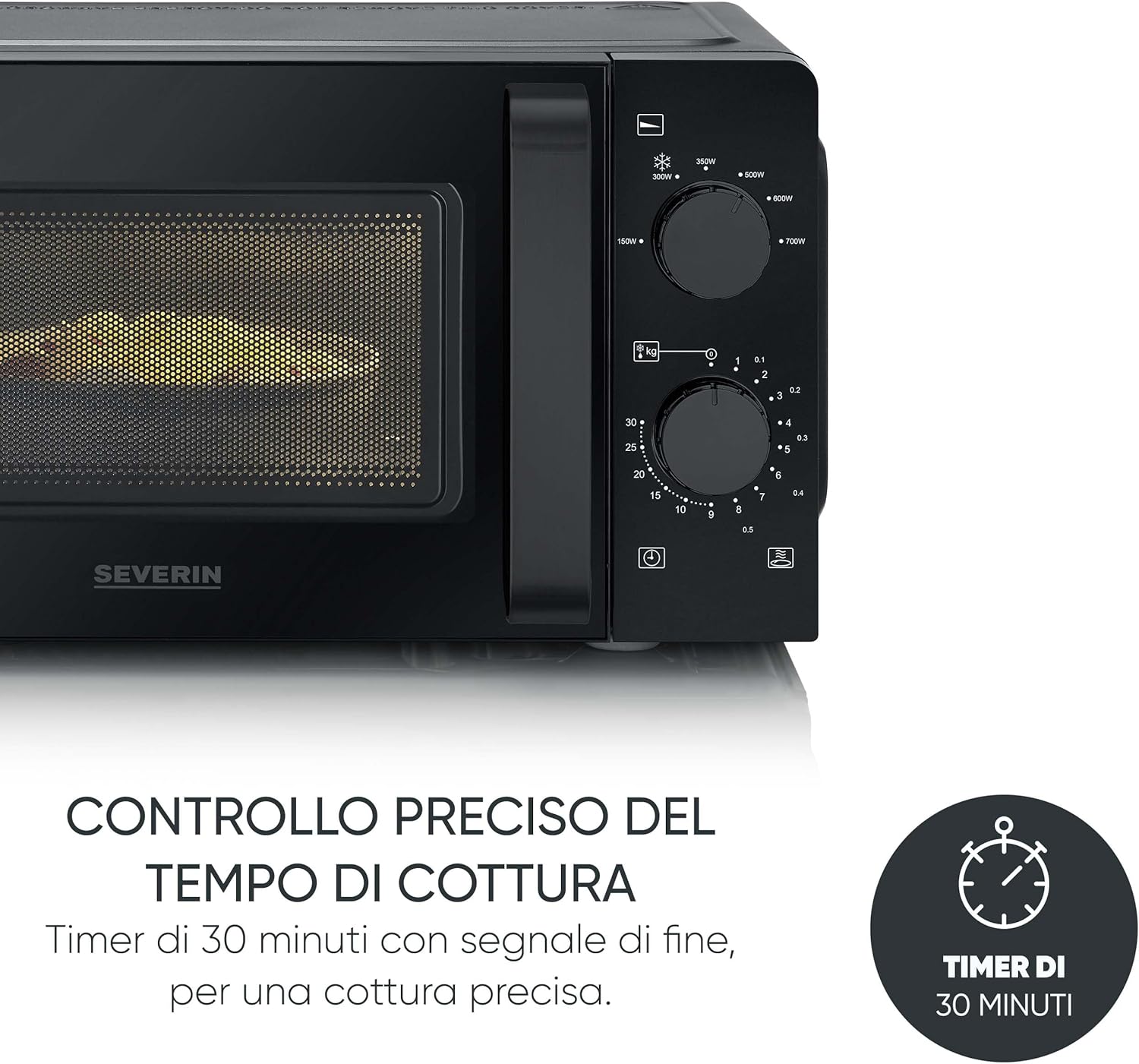 Severin MW 9180 - Microonde 19 Litri - immagine 4