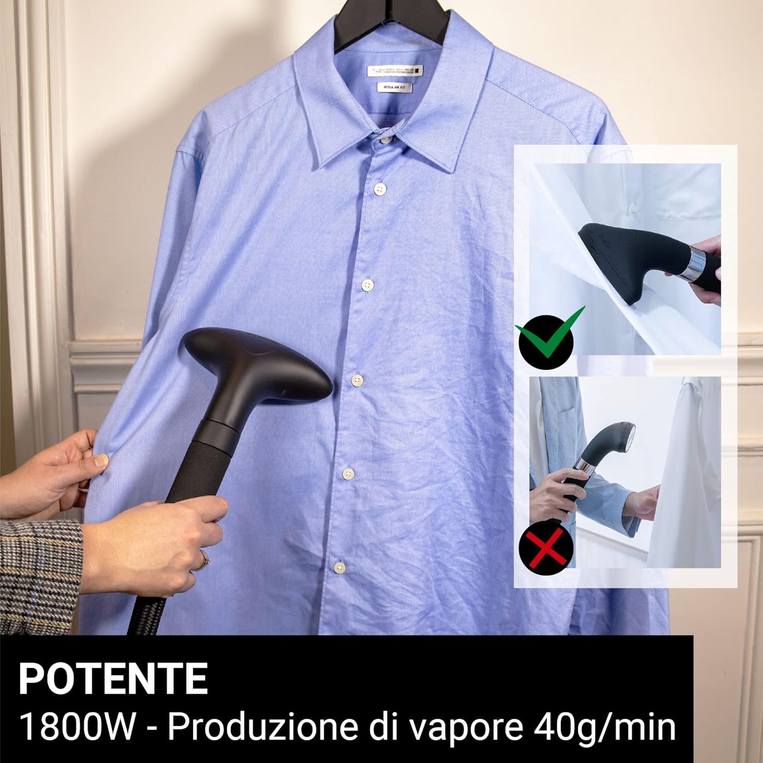 Steamone H18B - Steamer Professionale 1800W - immagine 2