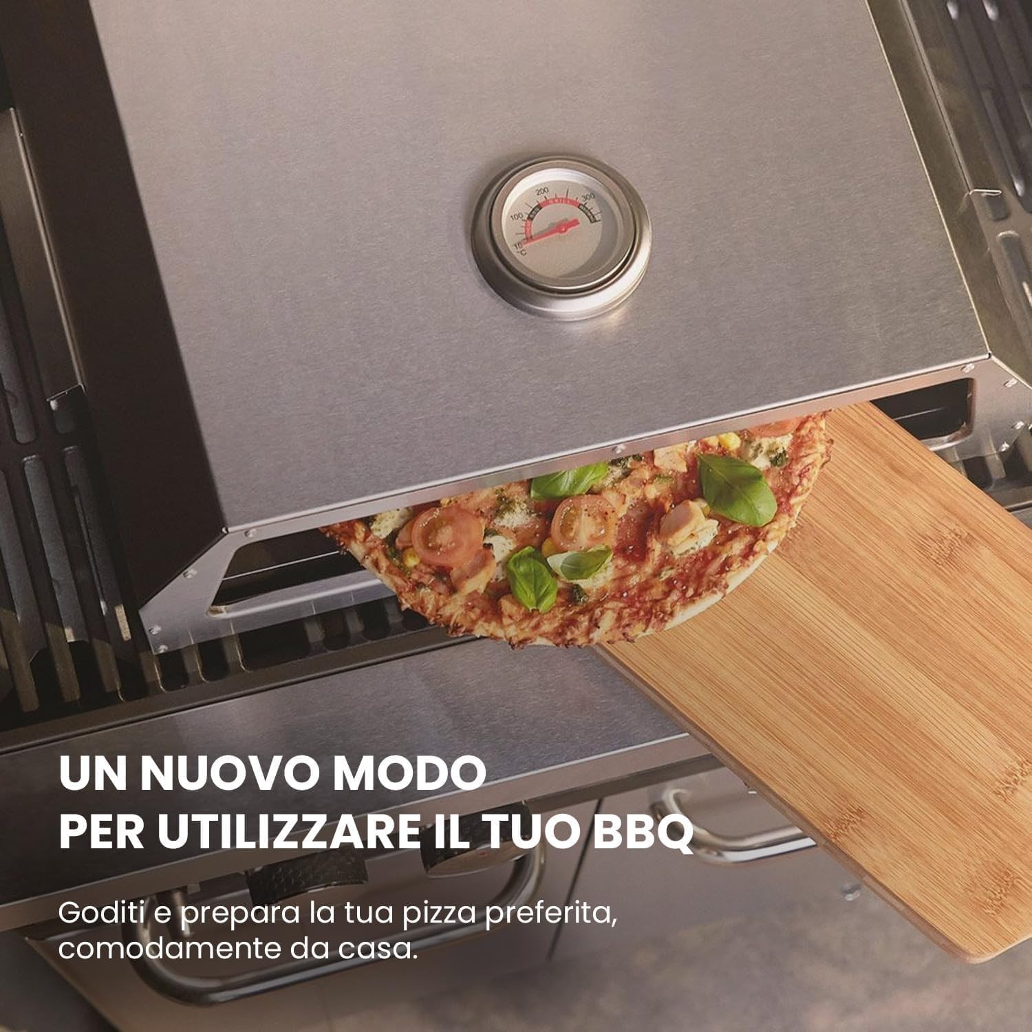 Avilia Forno Pizza con Pietra Refrattaria - immagine 2