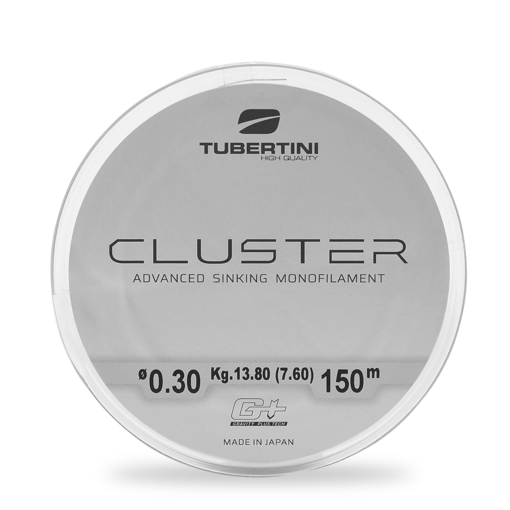 Tubertini Cluster Monofilo da Pesca Affondante 50% Nylon 50% Fluorocarbon – Bobina 150/300/1000 mt – Perfetto per la per Pesca Fresh e Saltwater
