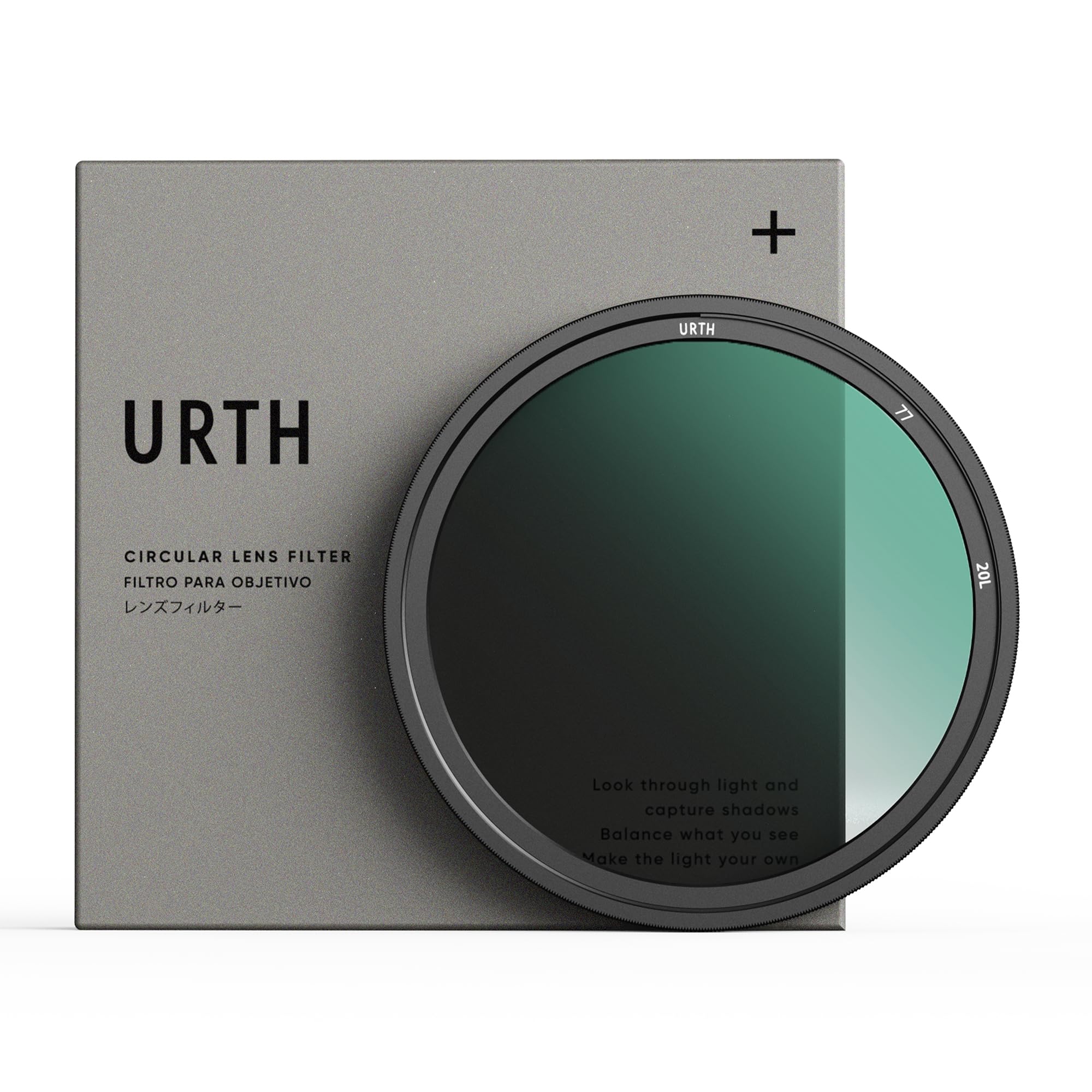 Urth Circular Polarizing (CPL) Lens Filter (Plus+) (77mm, Avvitare nel)