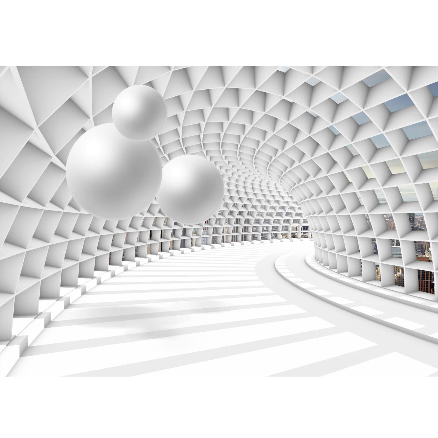 Runa Art Carta da Parati Fotografica Abstract 3D 352x250 cm