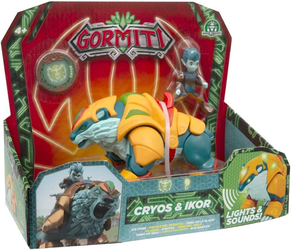Giochi Preziosi Gormiti, Serie 2, Hyperbeasts Deluxe 15 cm, Cryos - immagine 1