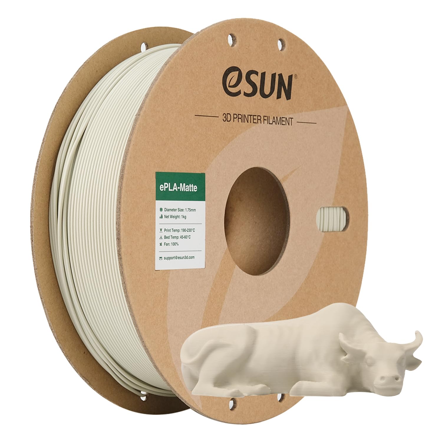 Esun Filamento PLA Opaco Aggiornato 1.75mm 1kg