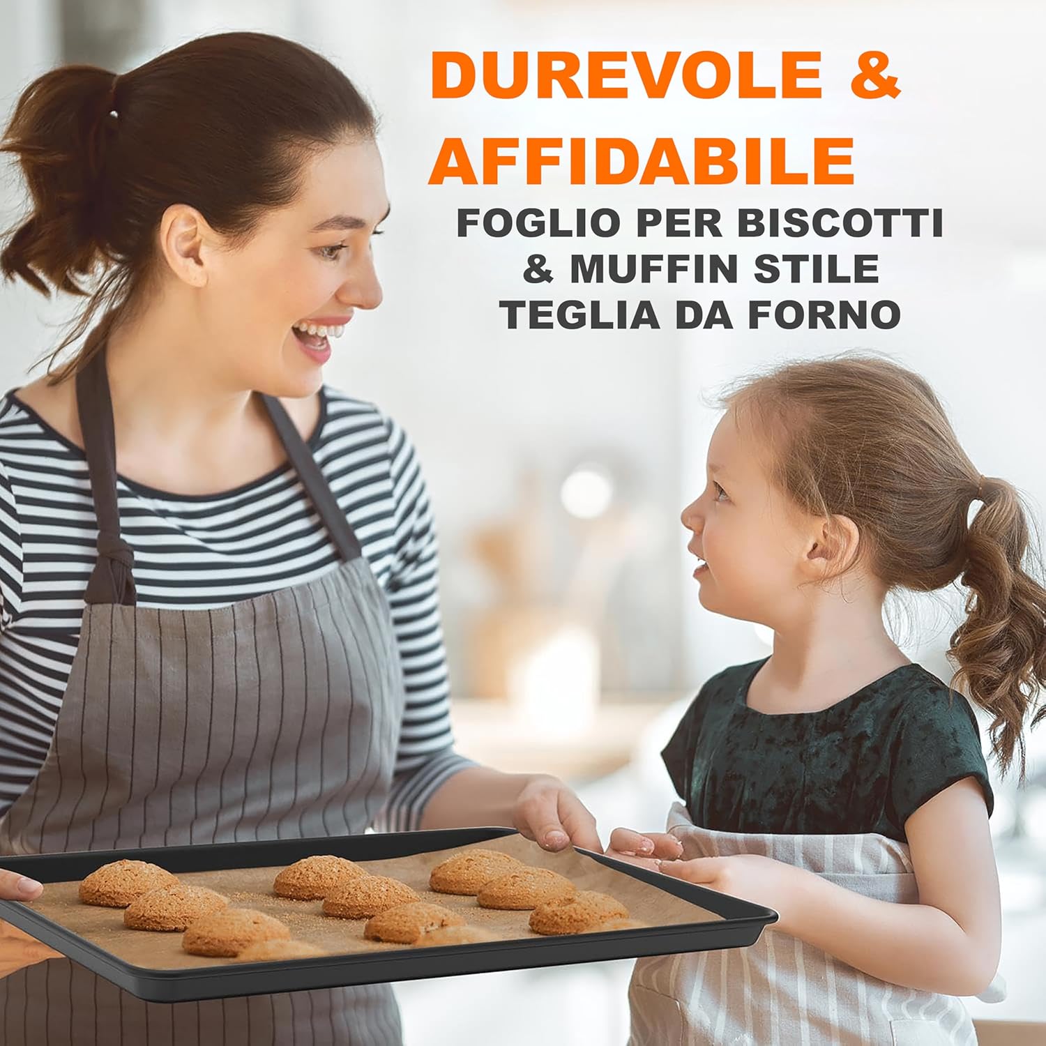 Nutrichef Set 8 Padelle Antiaderenti per Cottura, Nero - immagine 8