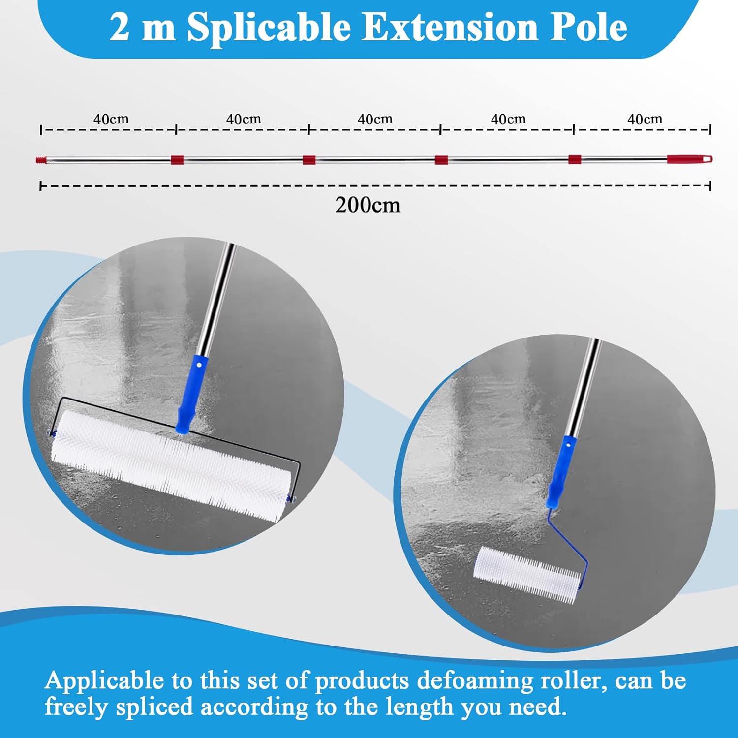 MABAOHENG Kit Strumenti Autolivellanti per Cemento - immagine 5