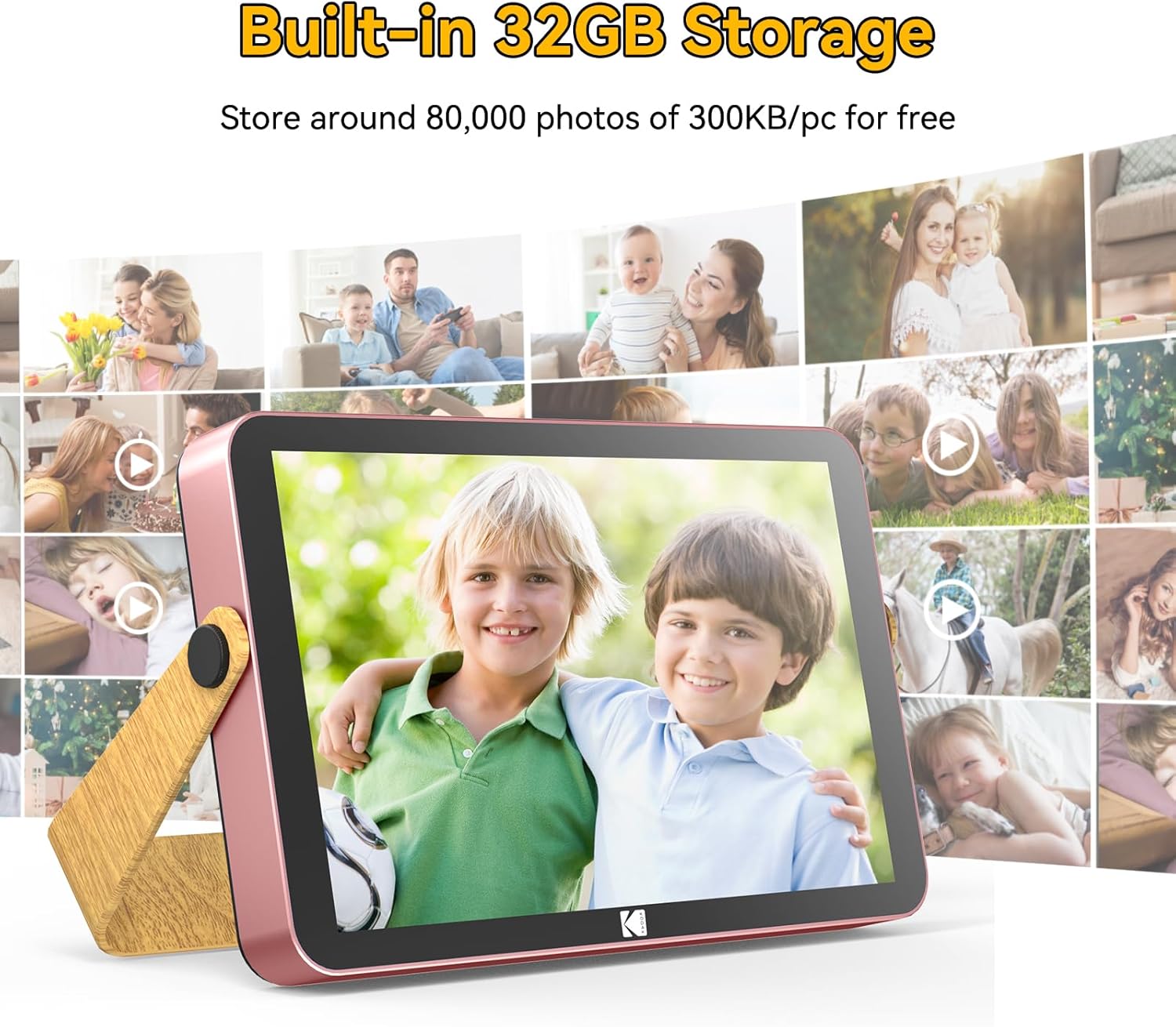 Kodak Cornice Digitale WiFi 10 Pollici HD IPS - immagine 4