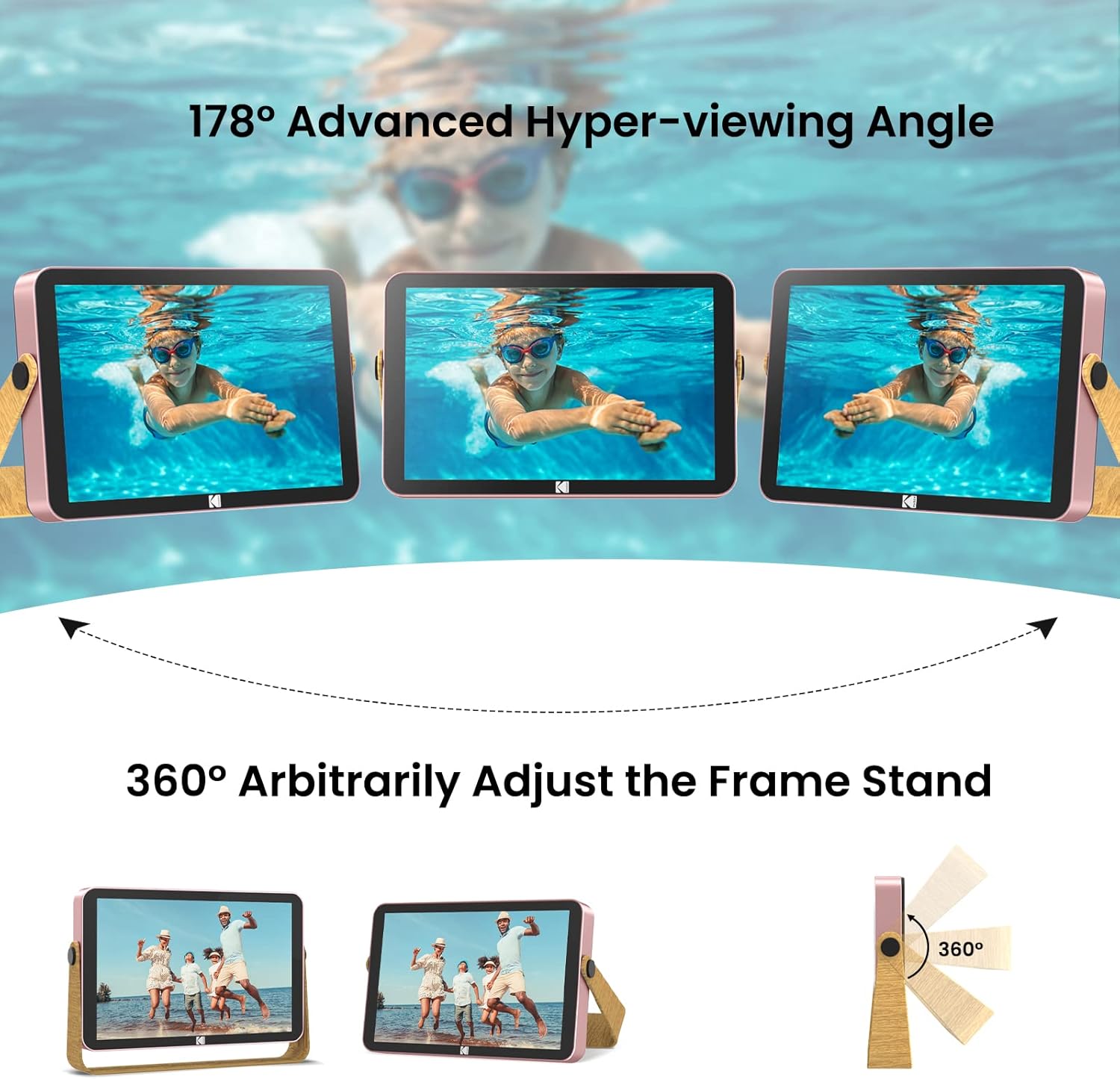 Kodak Cornice Digitale WiFi 10 Pollici HD IPS - immagine 6