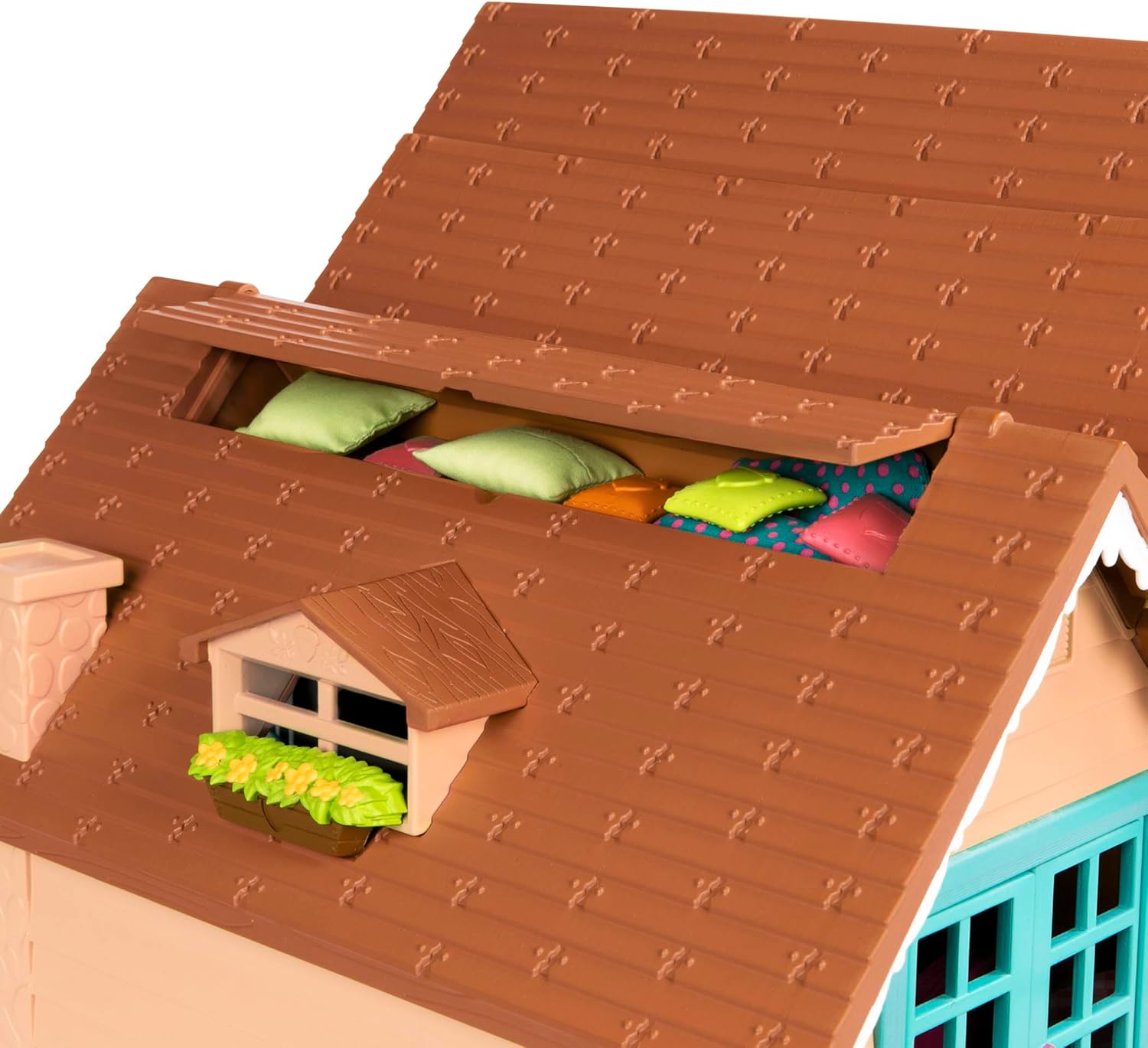 Li'l Woodzeez - Honeysuckle Hillside Cottage - Set 20 pezzi - immagine 7