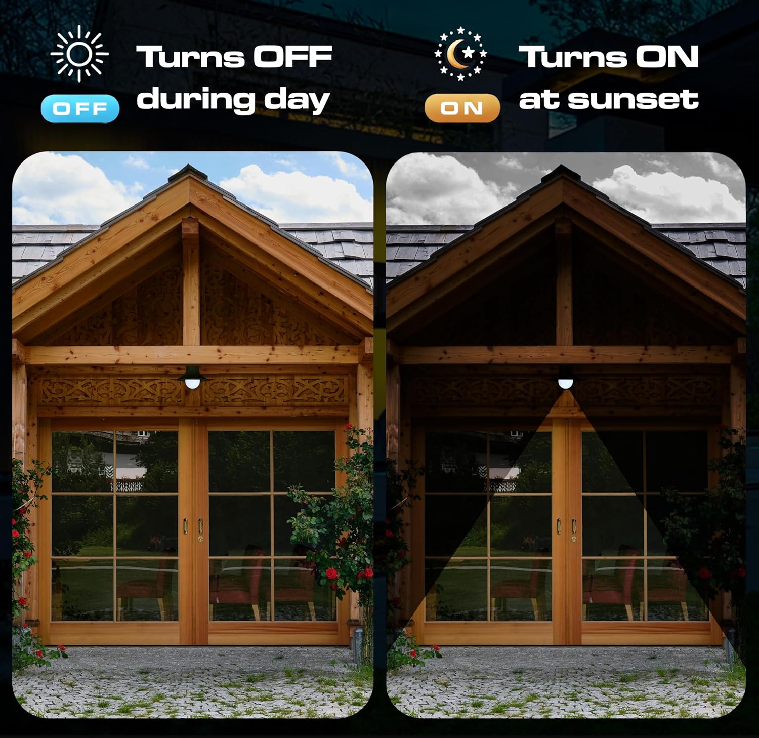 Clar Lampadina Crepuscolare da Esterno E27 10W - immagine 2