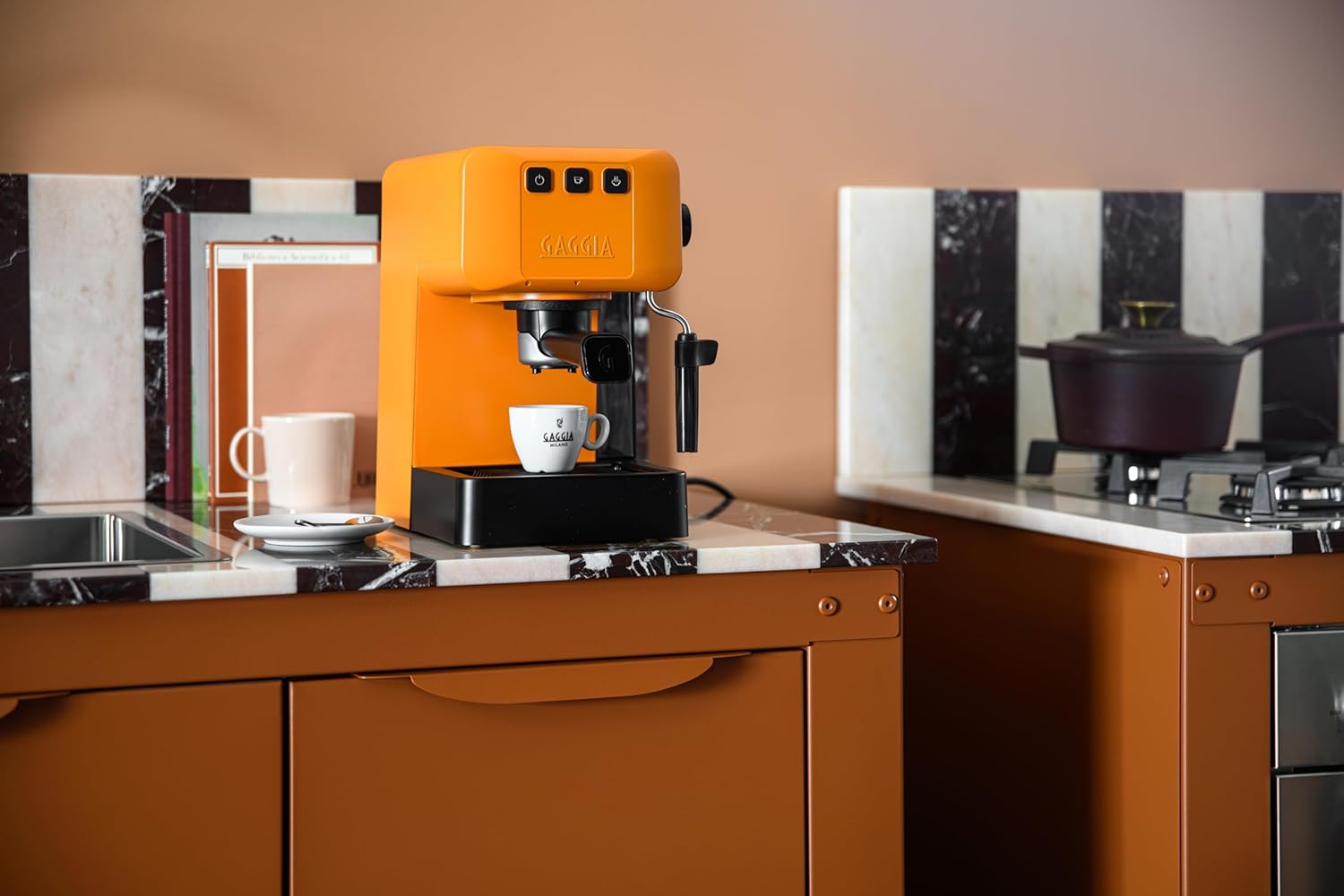 Gaggia EG2109 ORANGE Macchina Caffè Espresso Manuale - immagine 5