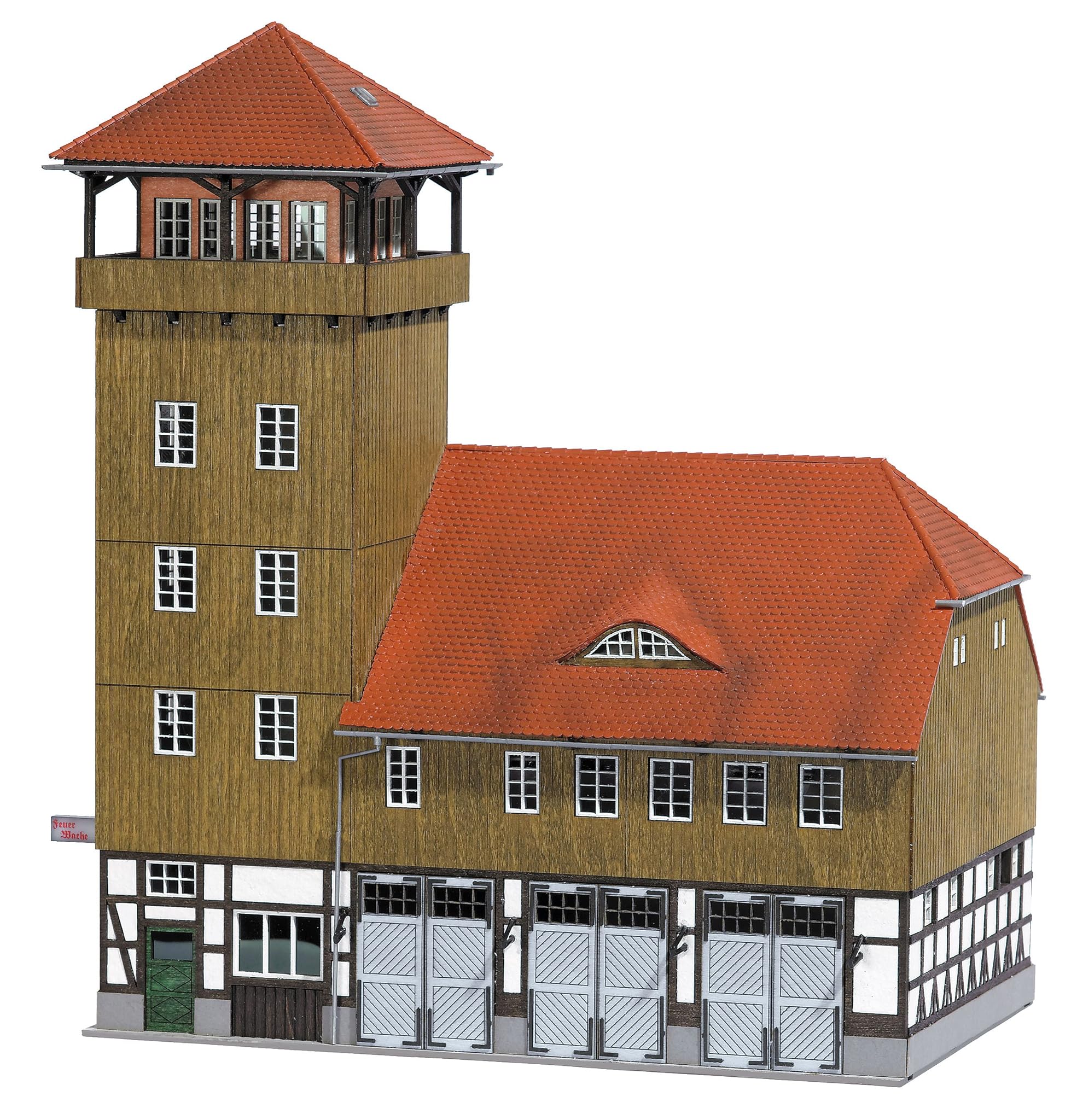 Busch 1450 - Caserma dei Pompieri di Schwenningen, Miniatura