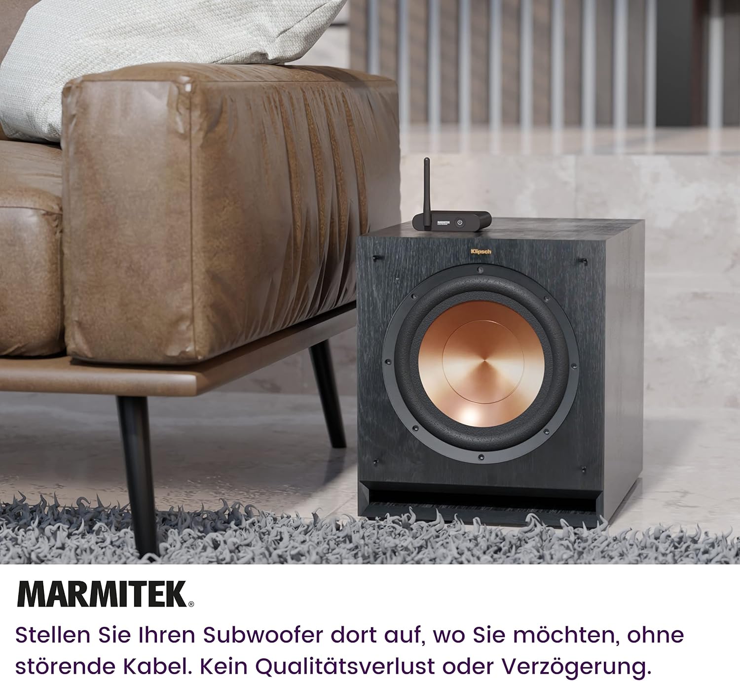 Marmitek Subwoofer Wireless Transmitter WS400 - immagine 2