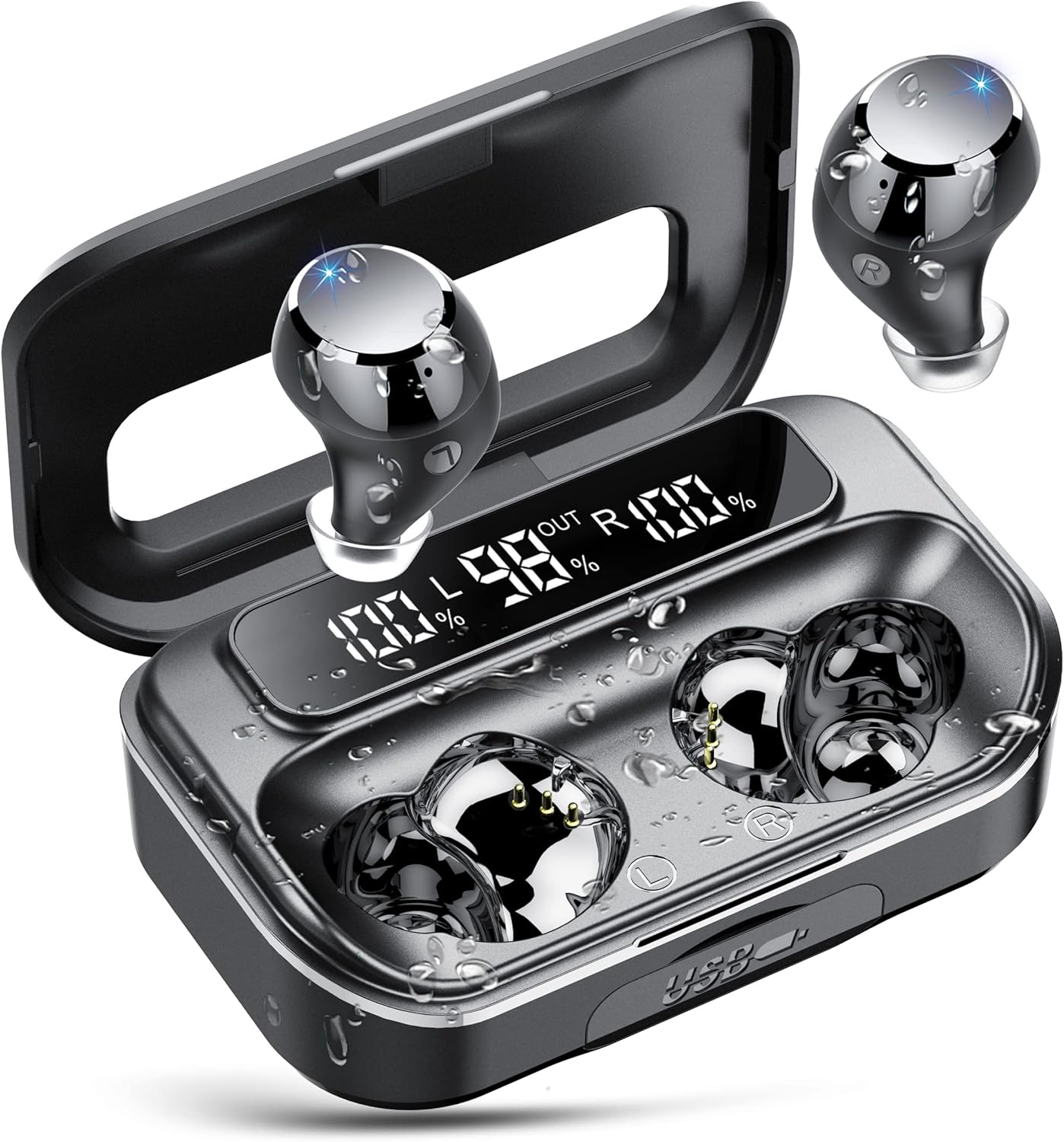 Cuffie Bluetooth In-Ear con 4 Microfoni ENC - immagine 1