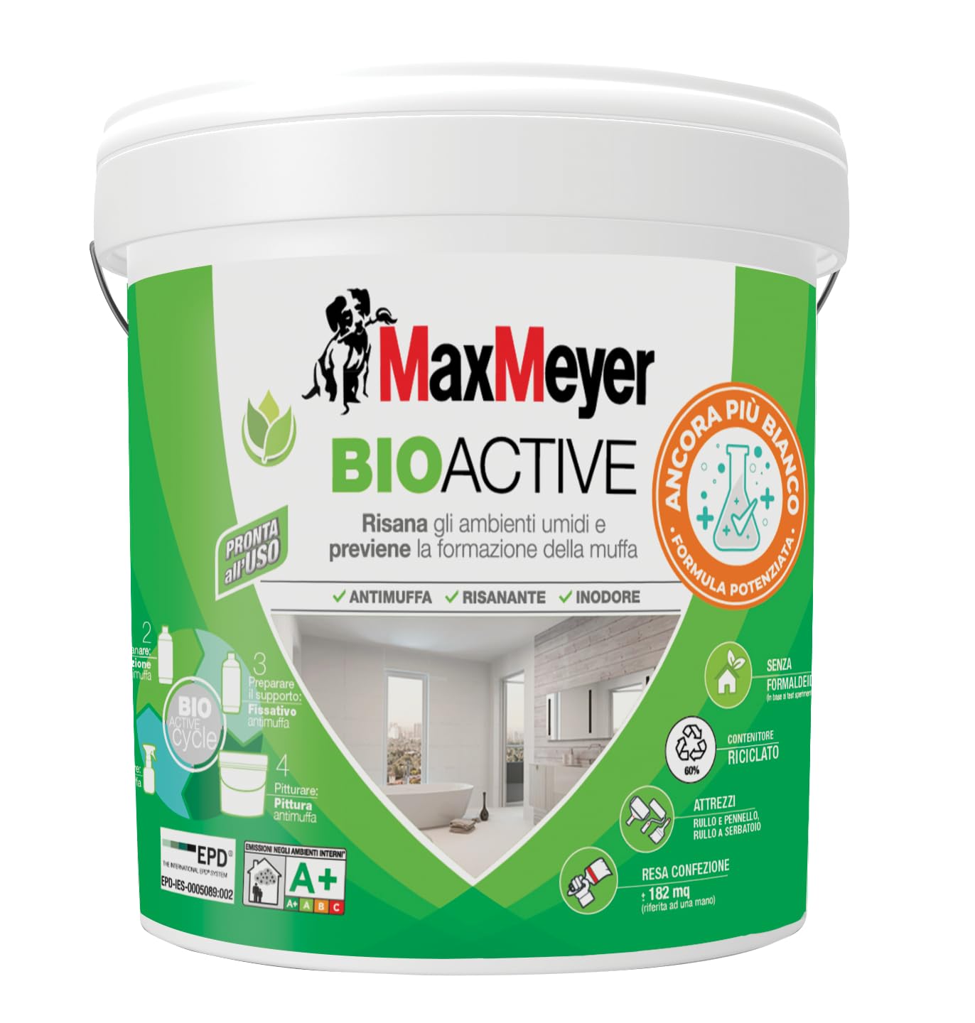 Maxmeyer Bioactive A+ Plus 14L, Bianco