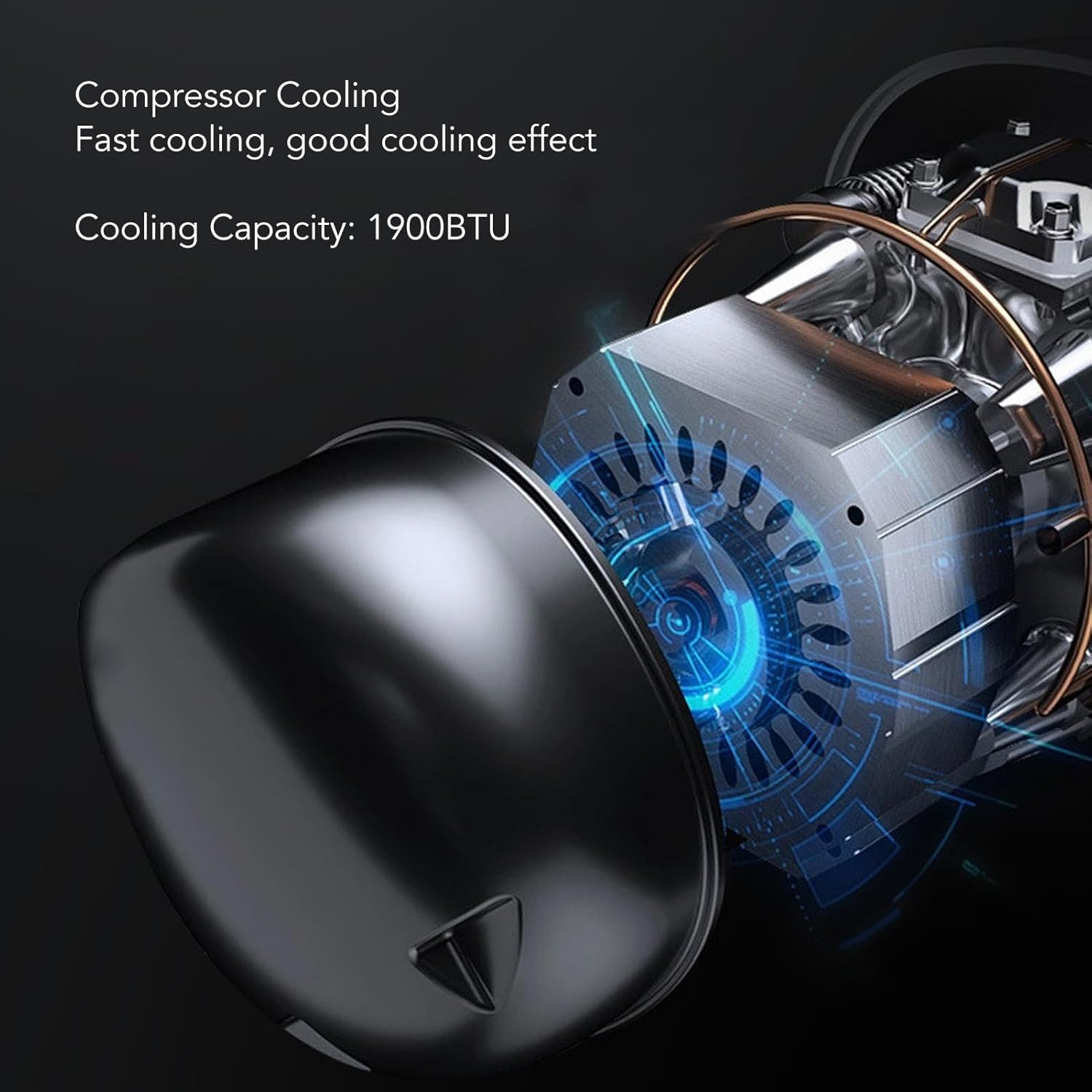 Condizionatore da Finestra Portatile 1900 BTU - immagine 2