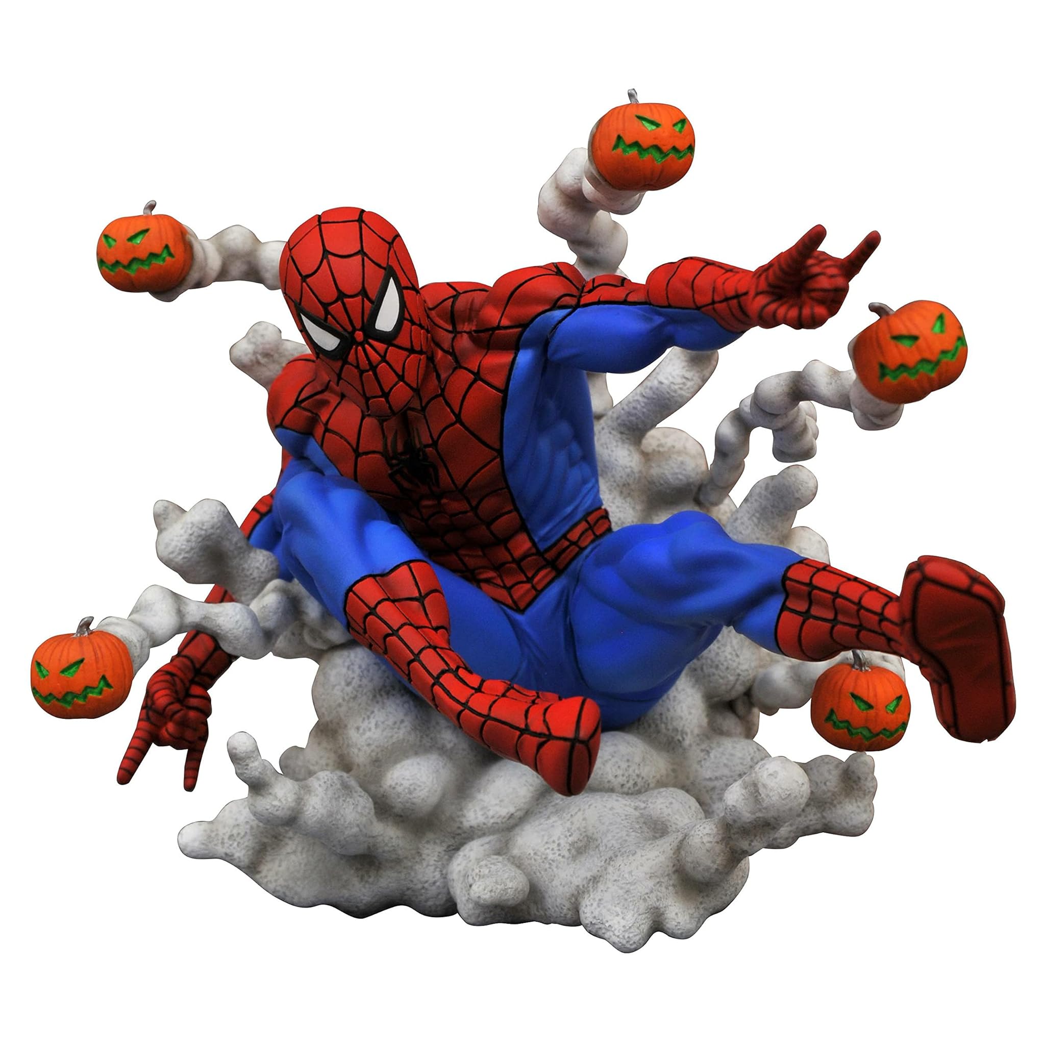 Statua Spider-Man bombe di zucca 15Cm