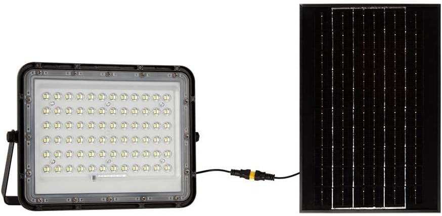 V-tac Kit Pannello Solare con Proiettore 1200 Lumen