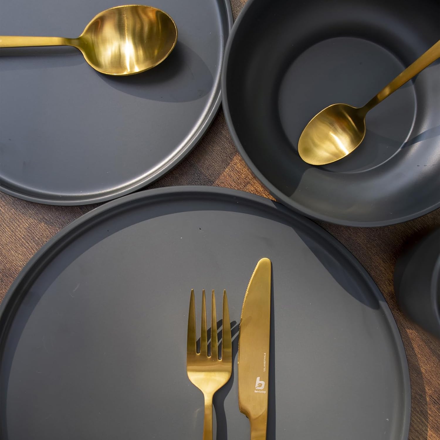 Bo-Camp Industrial - Servies - Patom - 100% Melamine - 16-Delig Servies - immagine 2