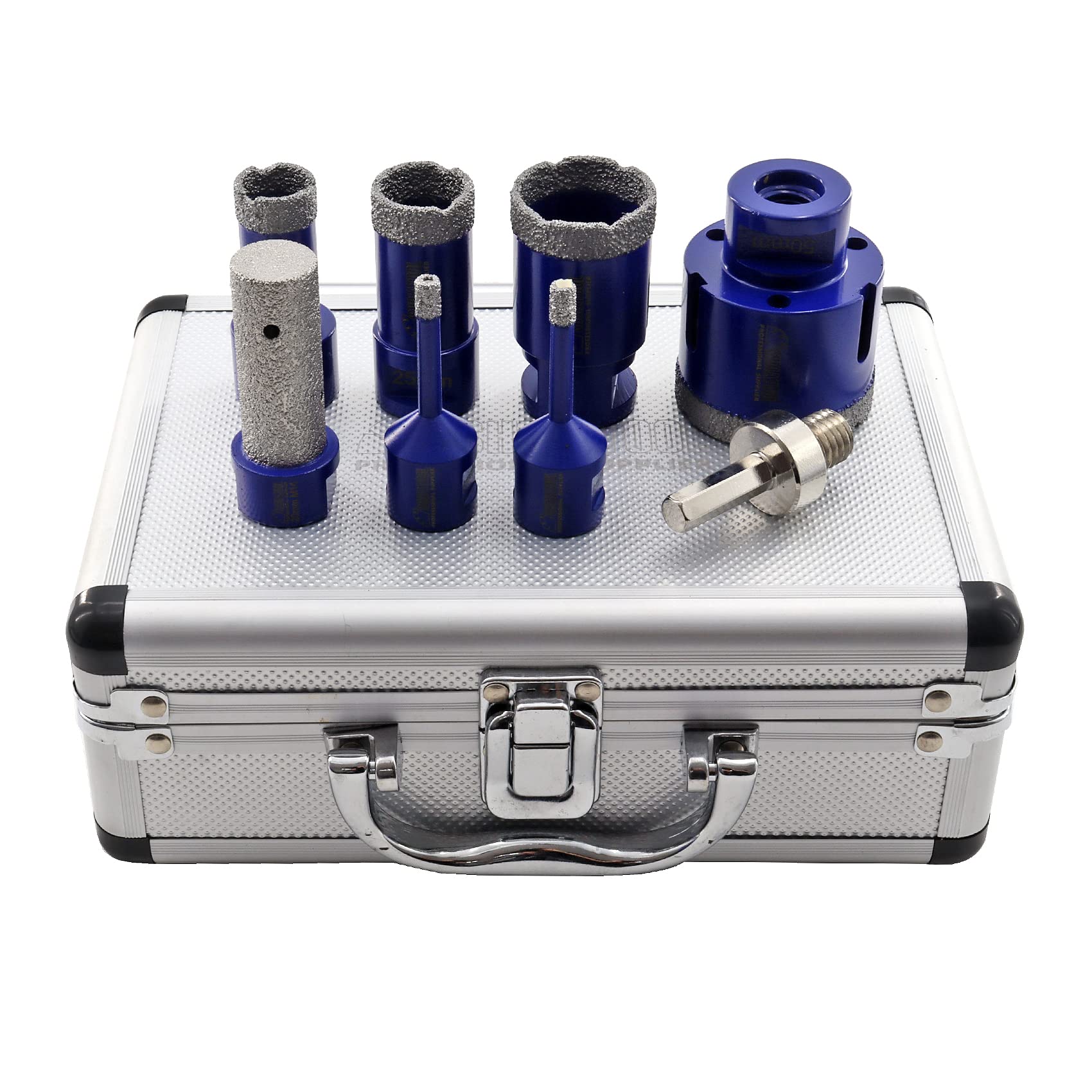 Shdiatool Punte Diamantate Carotaggio e Dito con Adattatore HEX