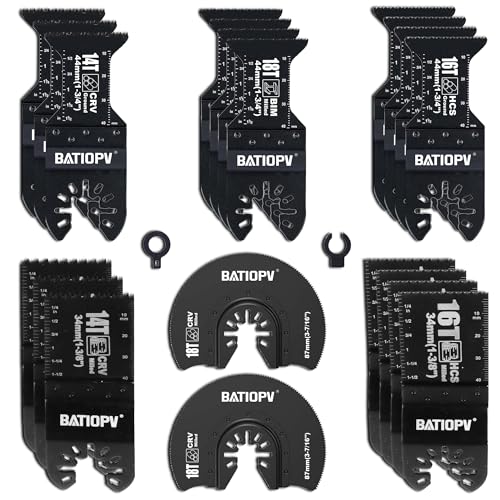 Batiopv 22 Lame Utensile Multifunzione Oscillanti