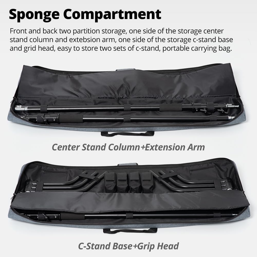 AMBITFUL PB20 - Borsa da Trasporto per C Stand 132x19x13cm - immagine 4