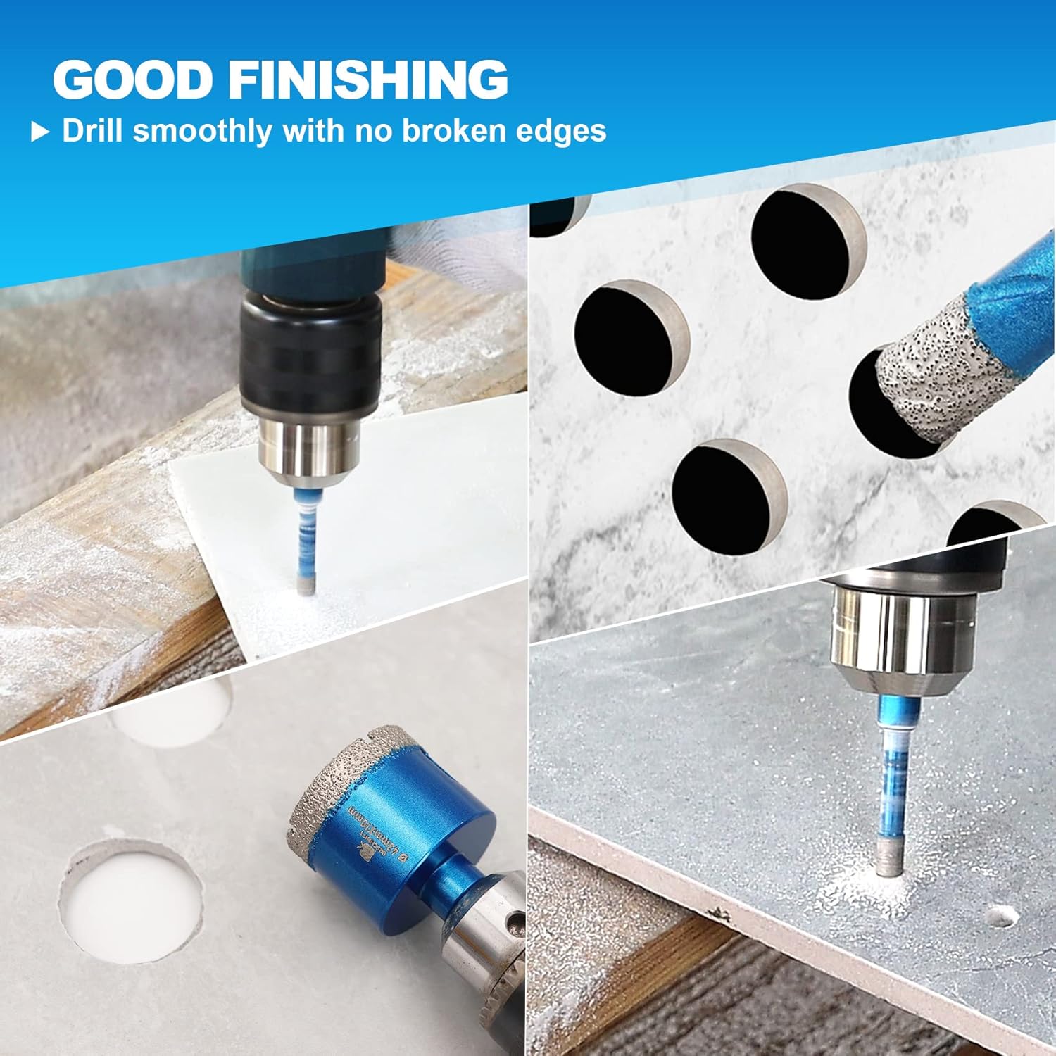 Brschnitt Punta per Trapano Diamantata Set - immagine 4