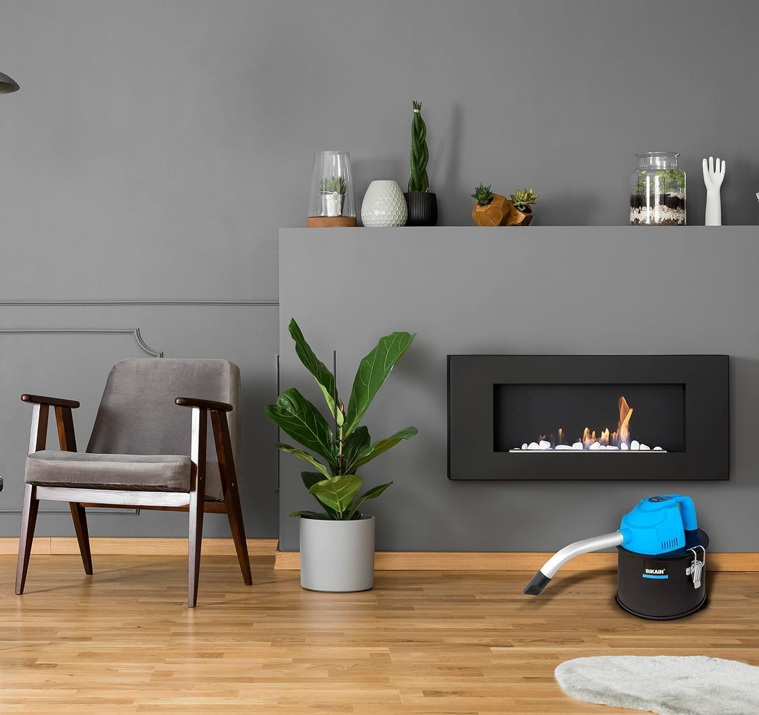 Bikain Aspiracenere Portatile per Pellet 600W 4L - immagine 5