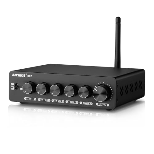 AIYIMA B07 Amplificatore Bluetooth 5.2 TPA3255 2.1
