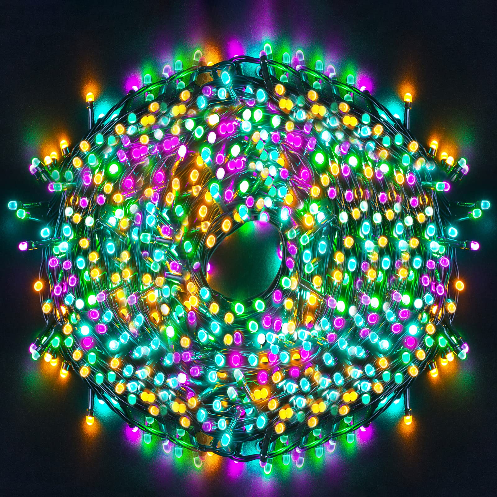 Ulinek Luci Natale Esterno 100M 1000LED Colorate