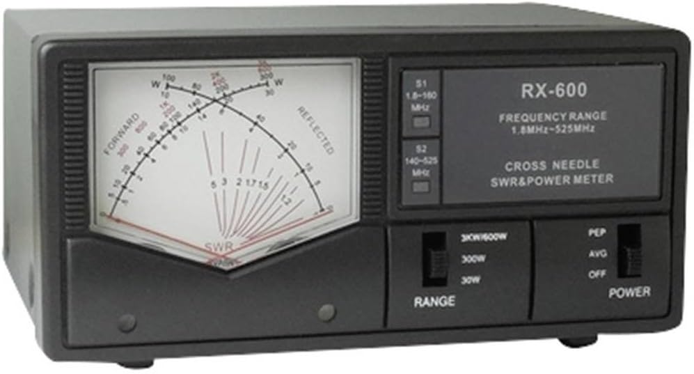 MAAS Elettronica 1198 RX-600 SWR & PWR Meter (1,8-160 MHz, 140-525 MHz) - immagine 1