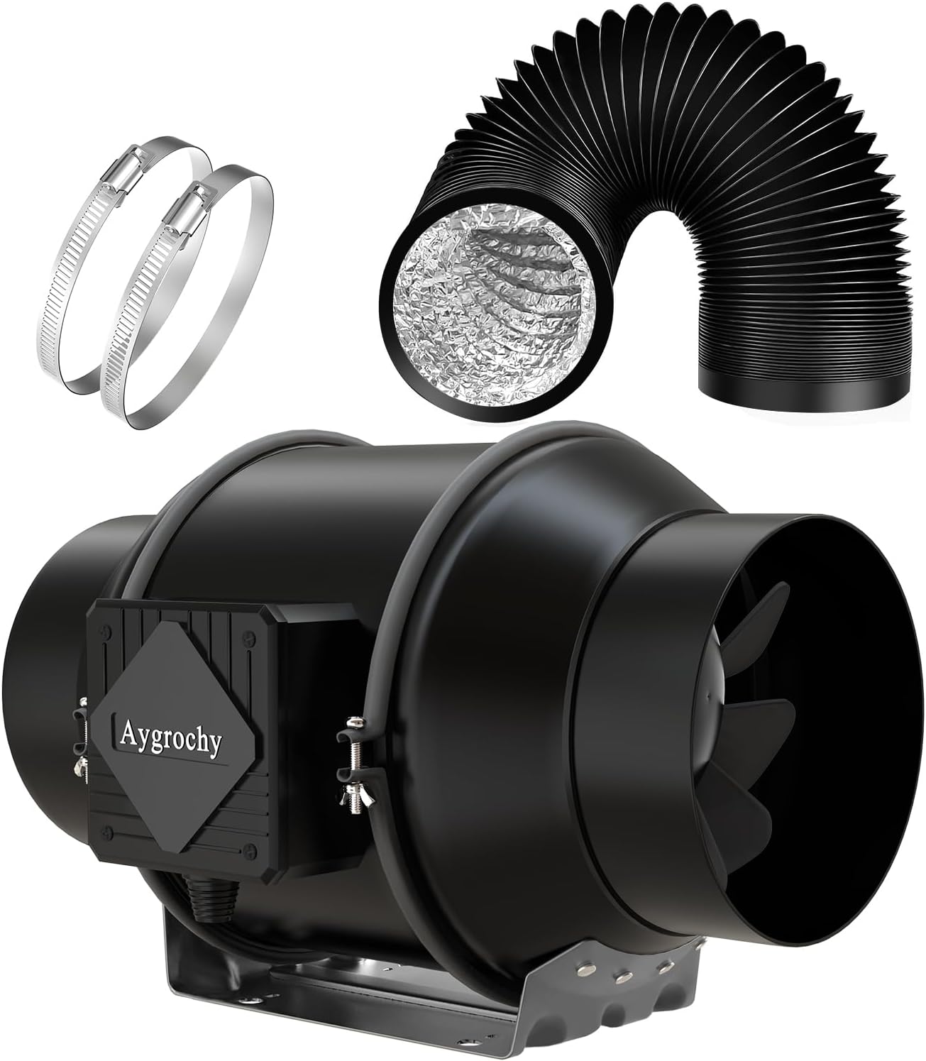 Aygrochy Ventilatore Tubolare Regolabile 150mm